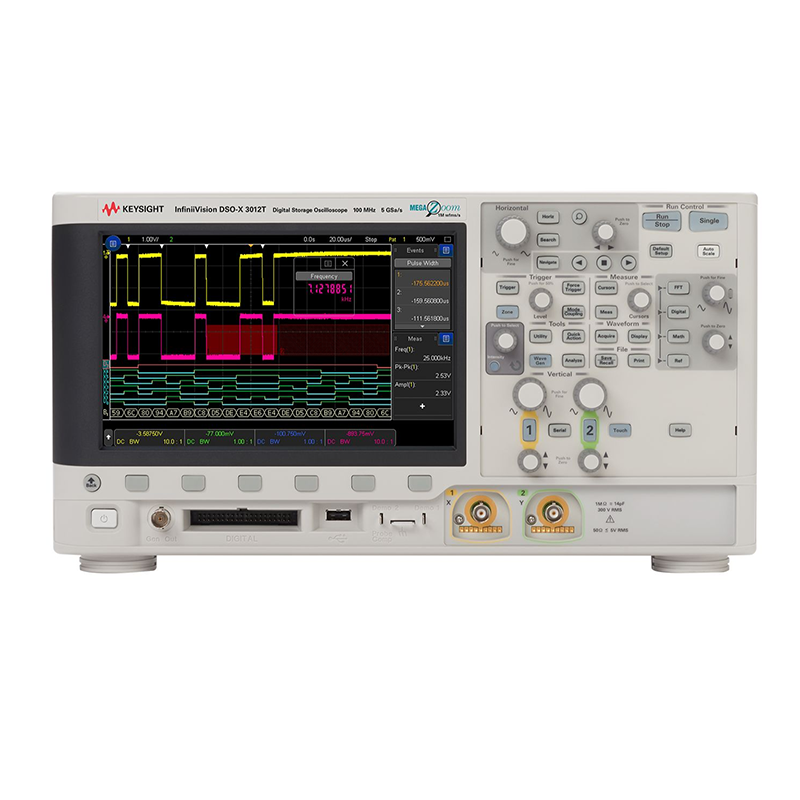 是德科技 DSOX3012T 示波器