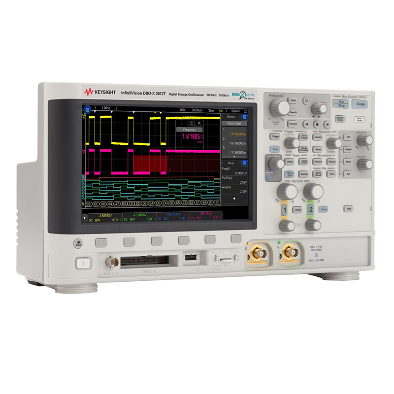 是德科技 DSOX3012T 示波器