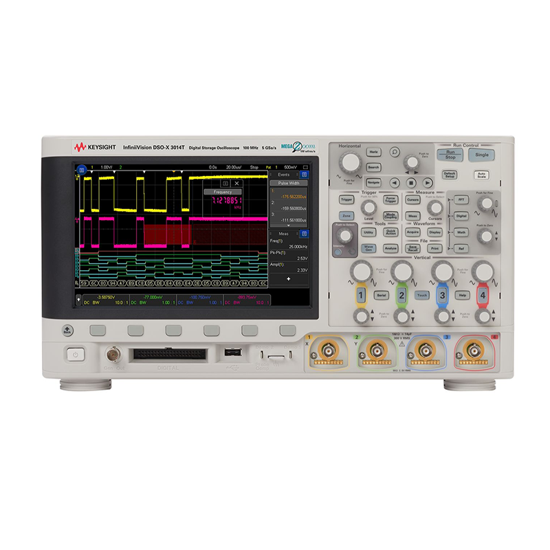 是德科技 DSOX3014T 示波器
