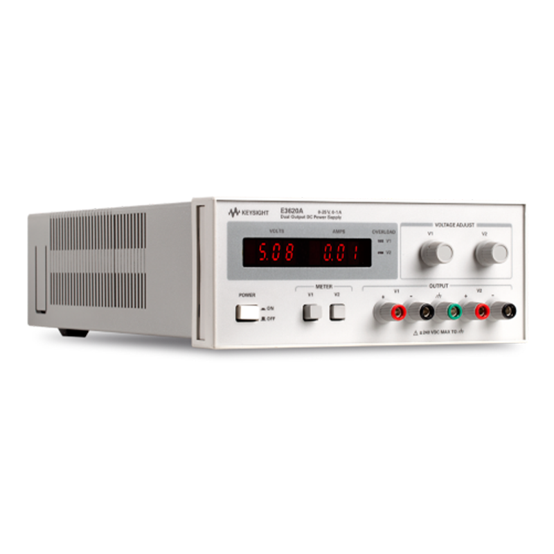 是德科技 E3620A 50W 双路输出电源，双路 25V，1A