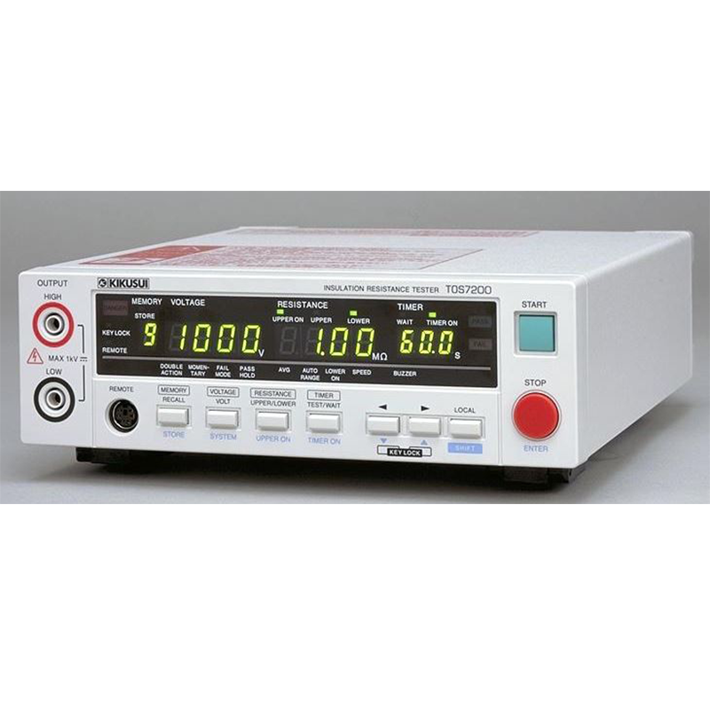 日本菊水 TOS7200 绝缘电阻计