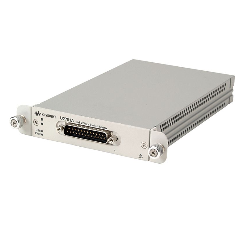 是德科技 U2751A 4x8 2 线 USB 模块化开关矩阵