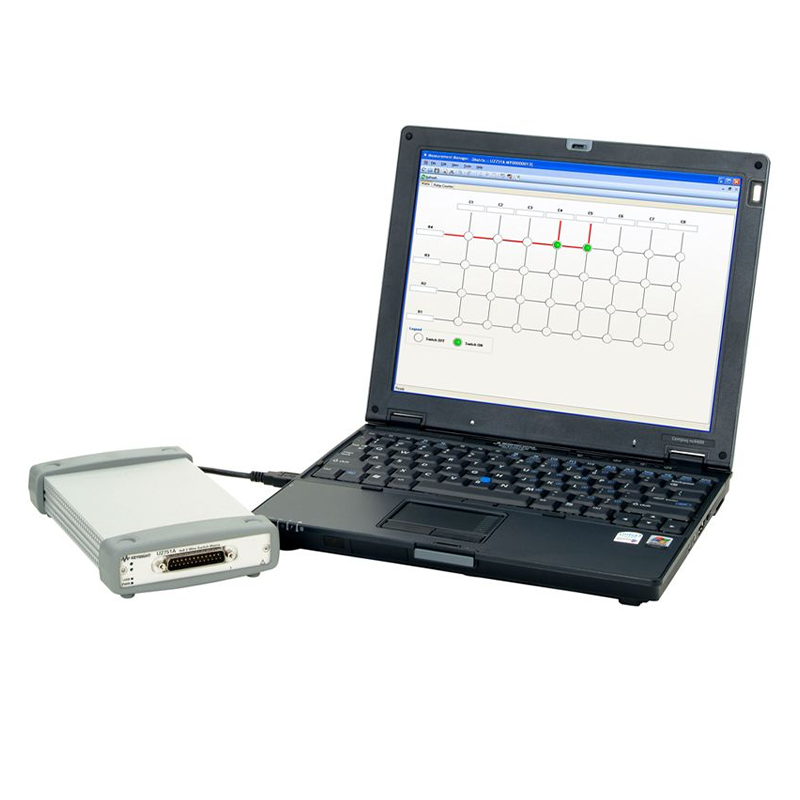 是德科技 U2751A 4x8 2 线 USB 模块化开关矩阵