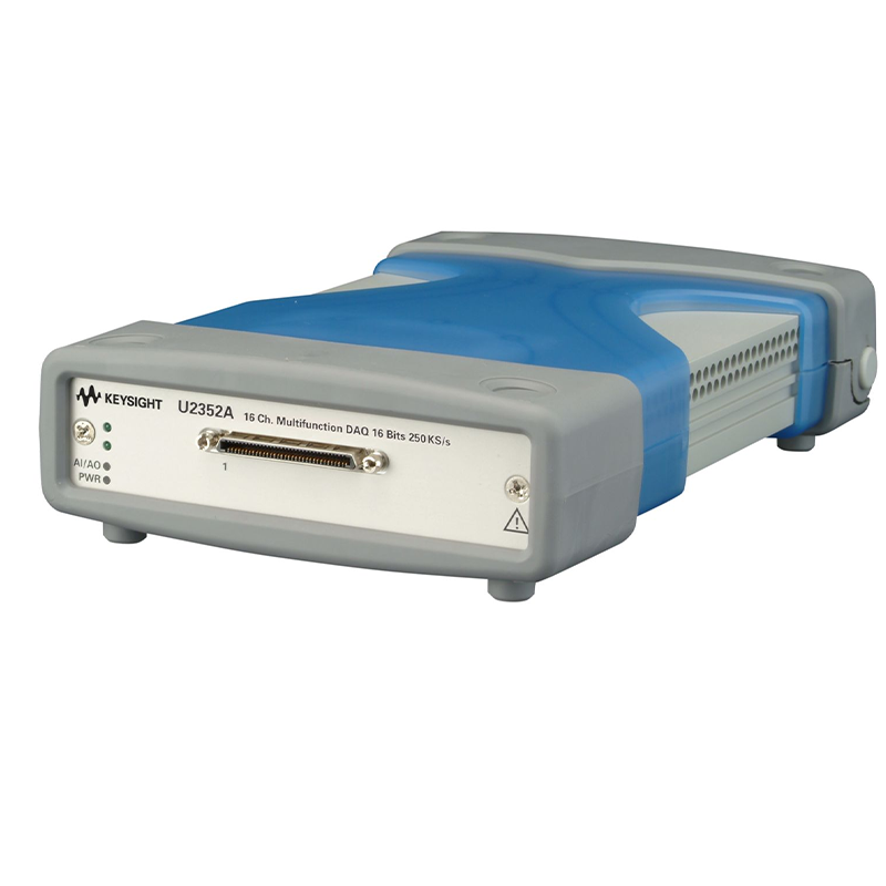 是德科技 U2352A 16 通道 250 kSa/s USB 模块化多功能数据采集设备