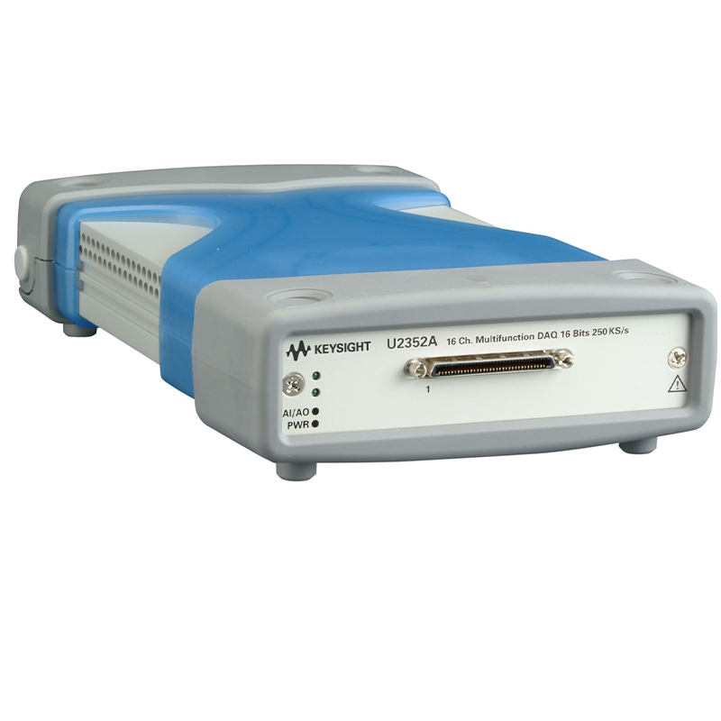 是德科技 U2352A 16 通道 250 kSa/s USB 模块化多功能数据采集设备