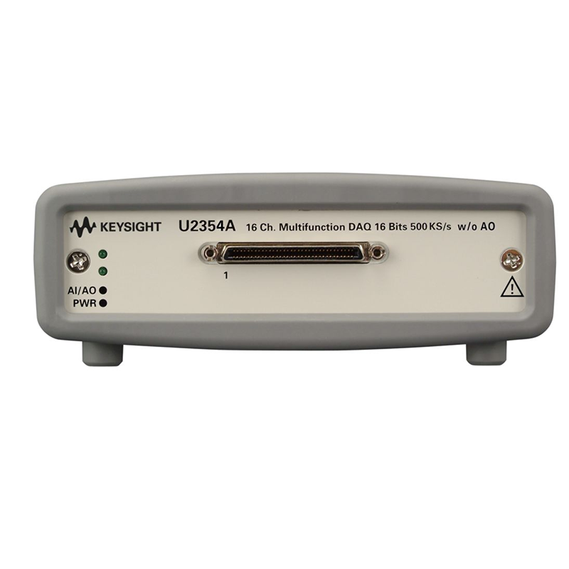 是德科技 U2354A 16 通道 500 kSa/s USB 模块化多功能数据采集设备