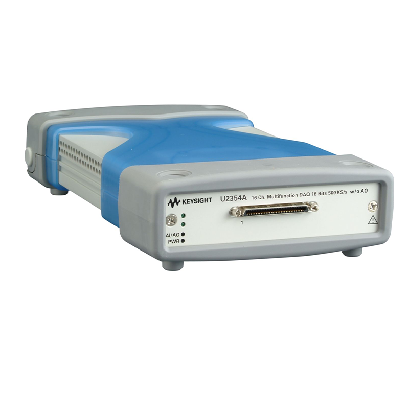 是德科技 U2354A 16 通道 500 kSa/s USB 模块化多功能数据采集设备