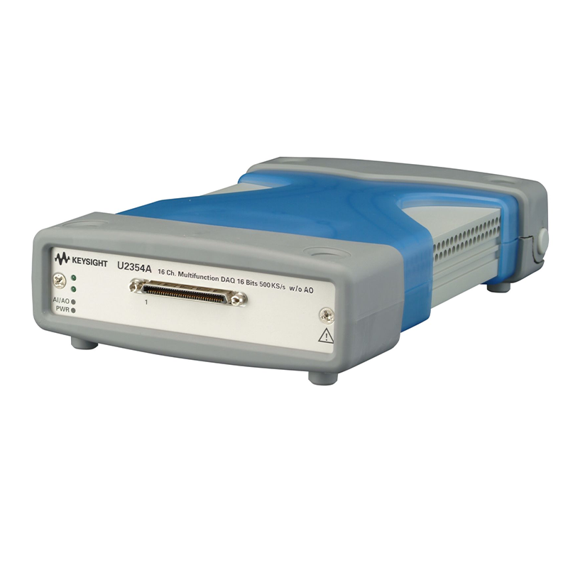 是德科技 U2354A 16 通道 500 kSa/s USB 模块化多功能数据采集设备