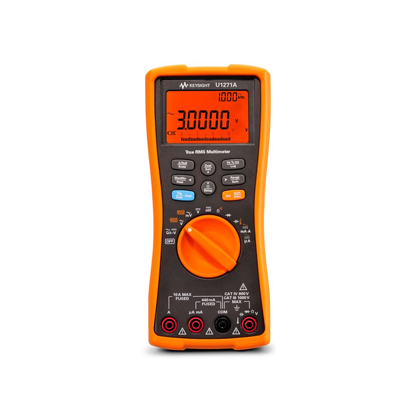 是德科技 U1271A 手持式数字万用表，4 ½ 位，IP54