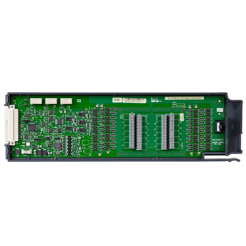 是德科技 DAQM900A 适用于 DAQ970A 的 20 通道固态多路复用器模块