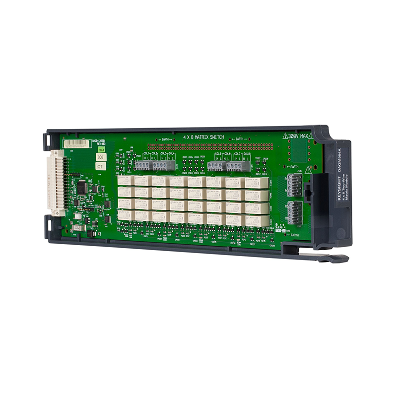 是德科技 DAQM904A 适用于 DAQ970A 的 4 x 8 双线矩阵模块