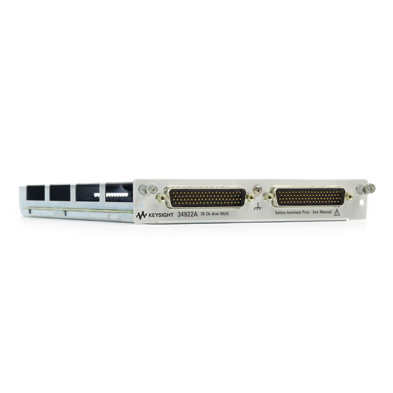 是德科技 34922A 用于 34980A 的 70 通道衔铁式多路复用器