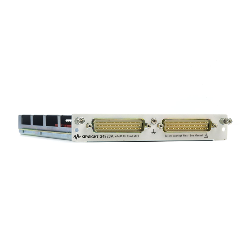 是德科技 34923A 用于 34980A 的 40/80 通道舌簧式多路复用器