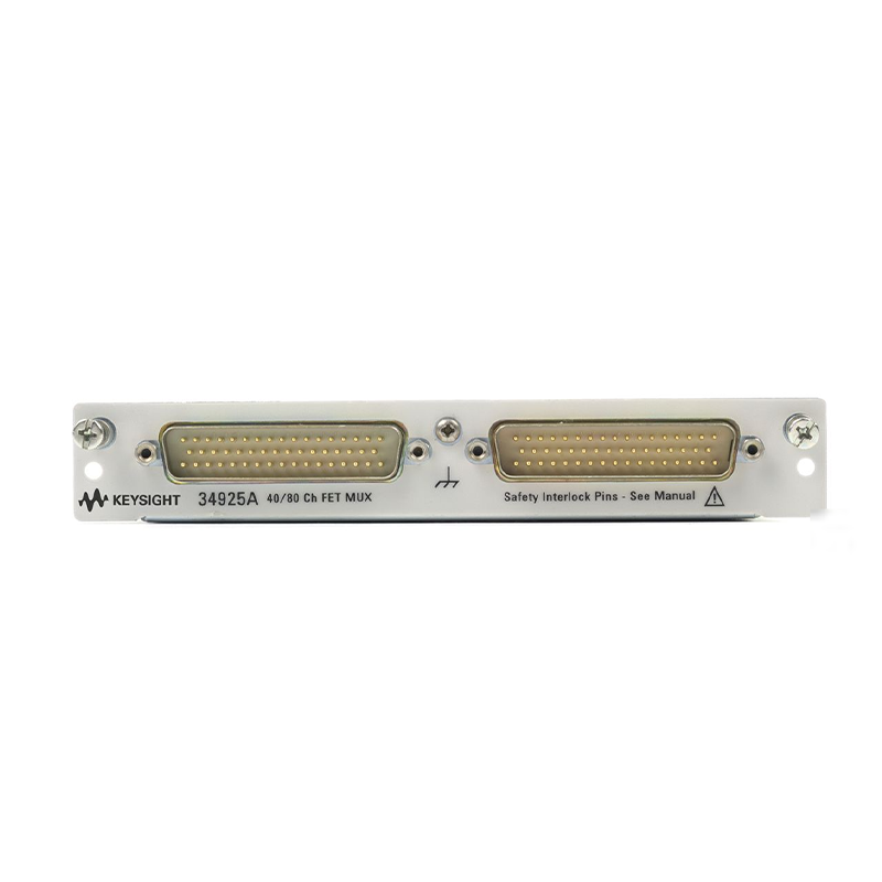 是德科技 34925A 用于34980A的40/80路光隔离FET多路复用器