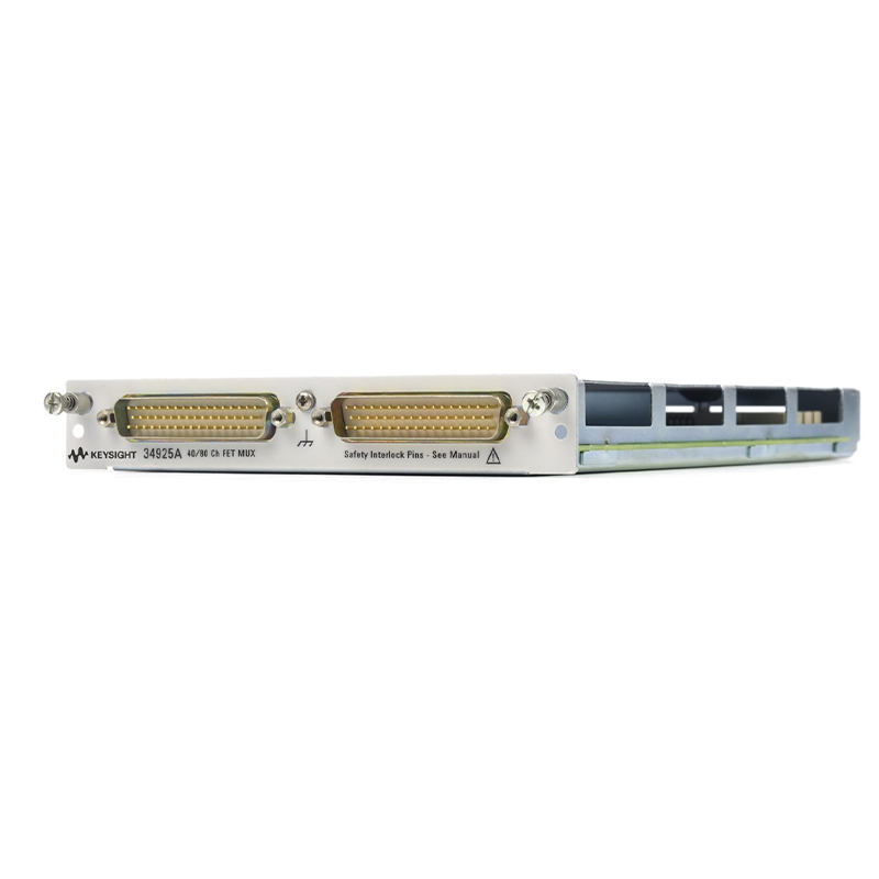 是德科技 34925A 用于34980A的40/80路光隔离FET多路复用器