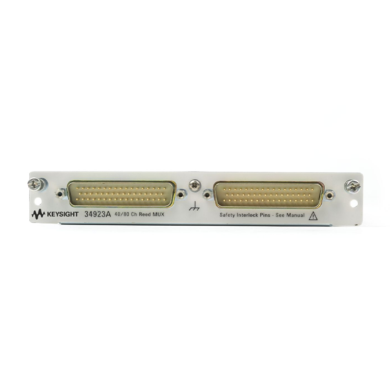 是德科技 34923A 用于 34980A 的 40/80 通道舌簧式多路复用器