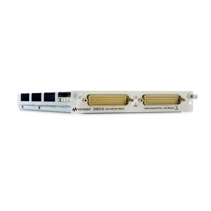 是德科技 34931A 适用于 34980A 的双 4x8 电枢矩阵