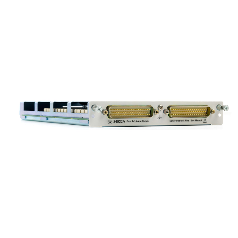 是德科技 34932A 适用于 34980A 的双 4x16 电枢矩阵