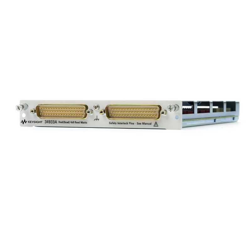 是德科技 34933A 适用于 34980A 的双/四 4x8 舌簧式矩阵
