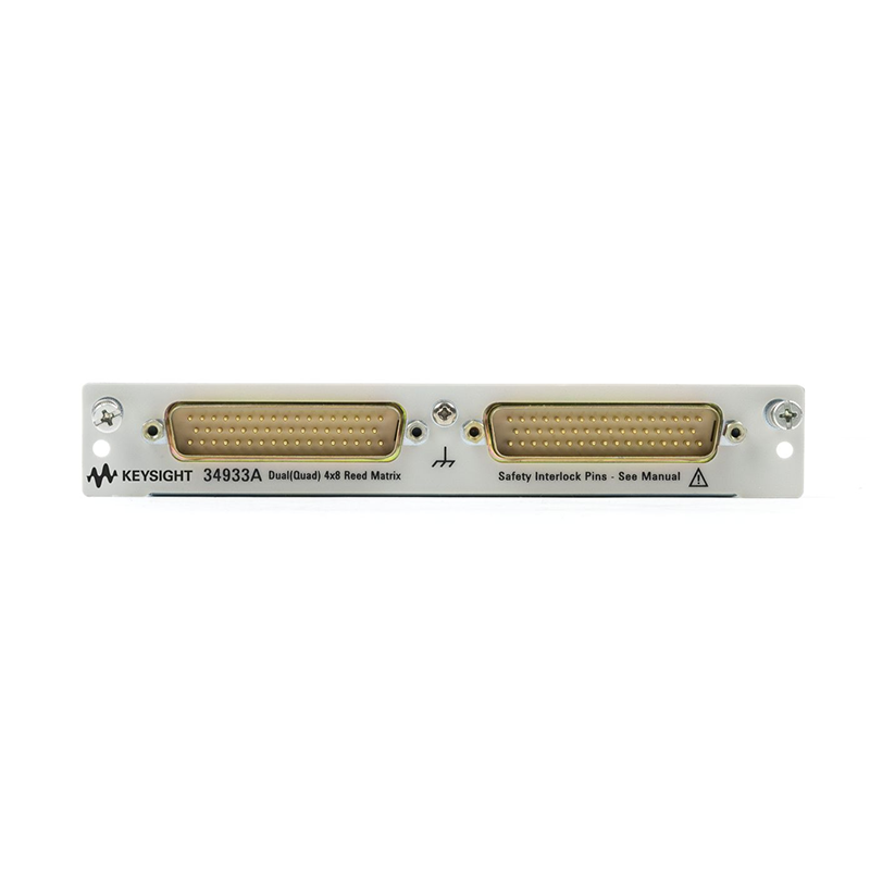 是德科技 34933A 适用于 34980A 的双/四 4x8 舌簧式矩阵