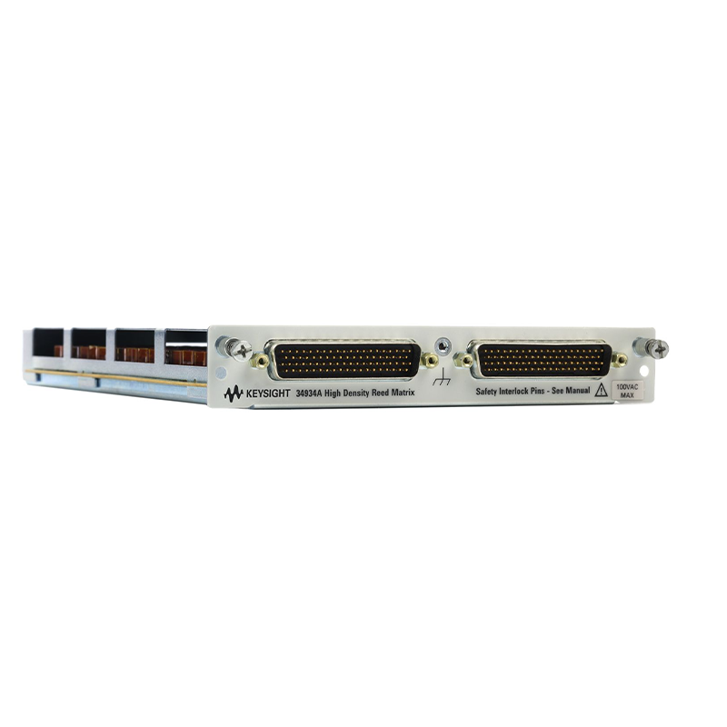 是德科技 34934A 适用于 34980A 的四 4x32 舌簧式矩阵