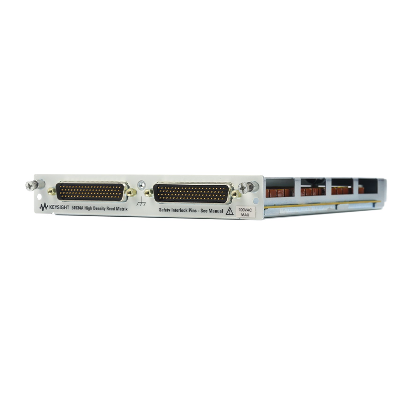 是德科技 34934A 适用于 34980A 的四 4x32 舌簧式矩阵