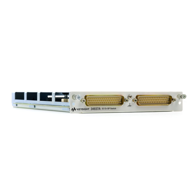 是德科技 34937A 适用于 34980A 的 32 通道 C 型/A 型通用开关