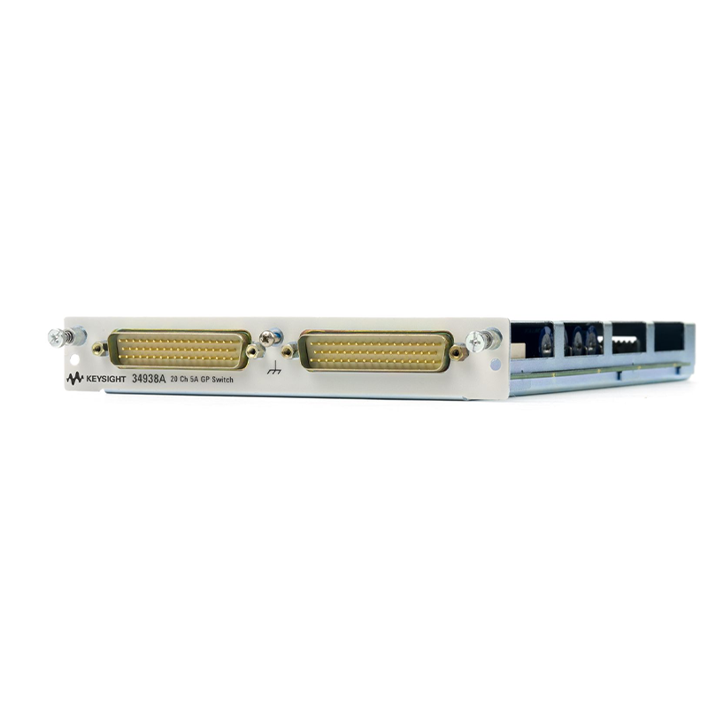 是德科技 34938A 适用于 34980A 的 20 通道 5A A 型开关