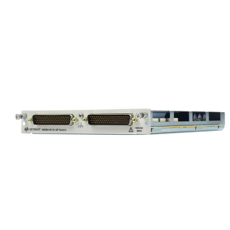 是德科技 34939A 适用于 34980A 的 64 通道 A 型通用开关