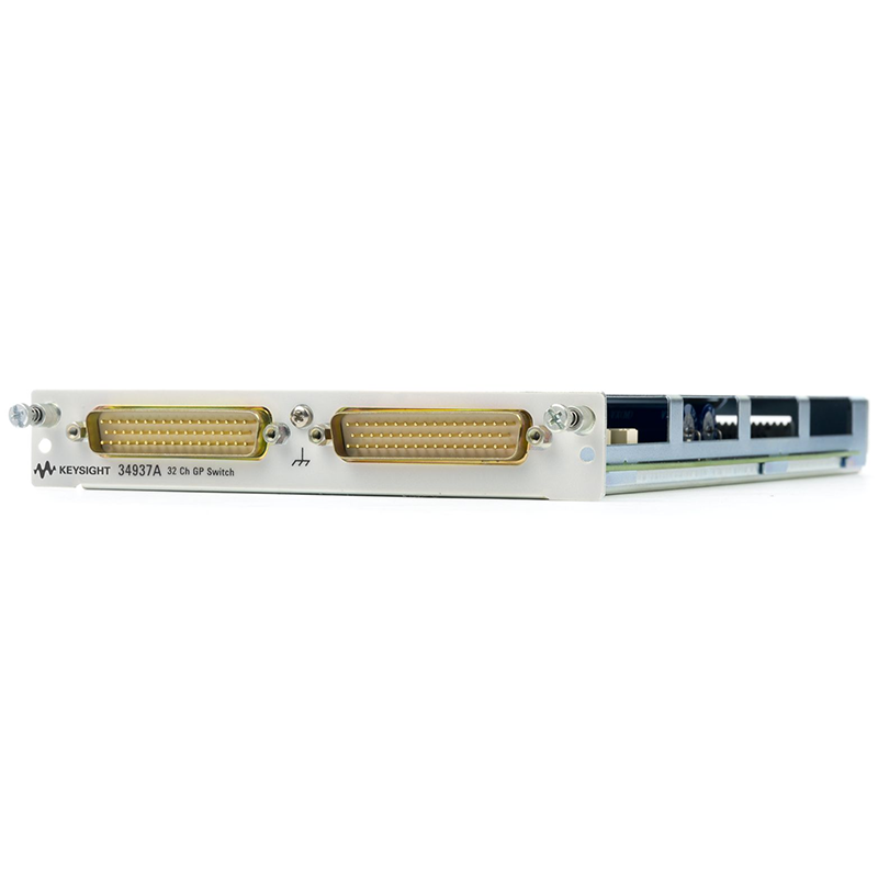 是德科技 34937A 适用于 34980A 的 32 通道 C 型/A 型通用开关
