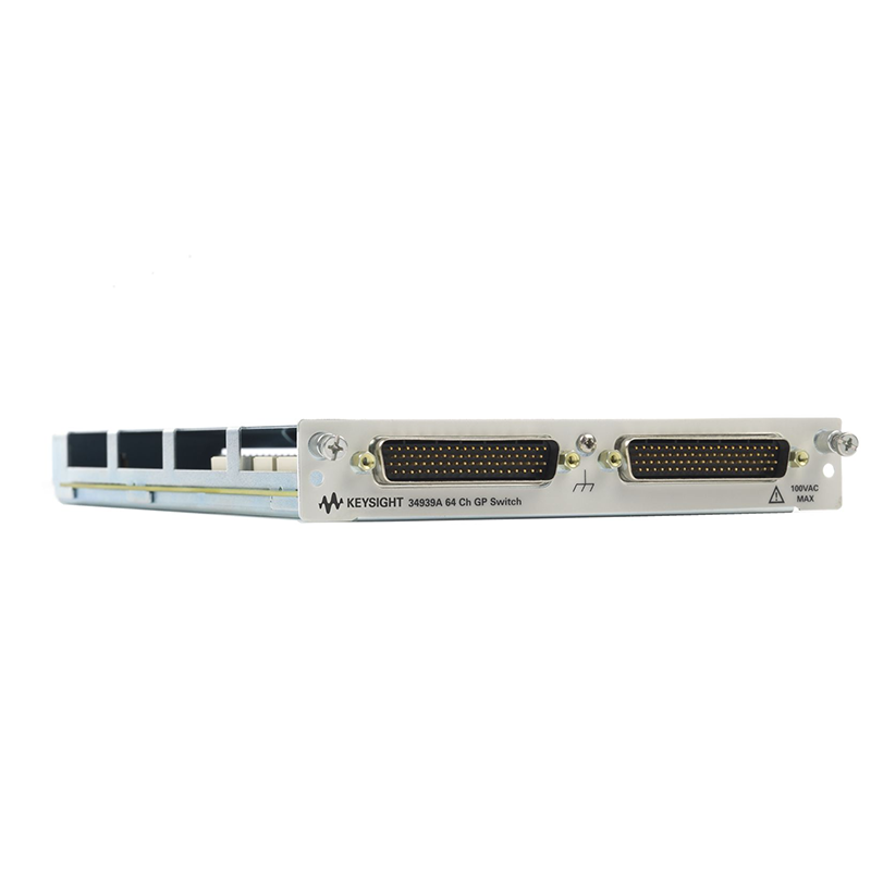 是德科技 34939A 适用于 34980A 的 64 通道 A 型通用开关