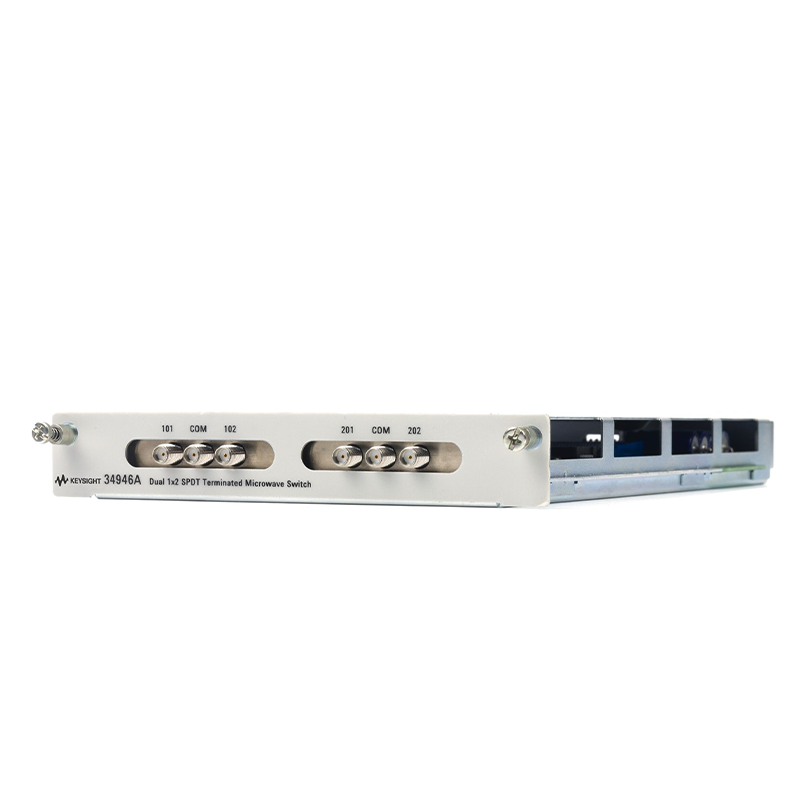 34946A 双 1x2 SPDT 端接微波开关模块，适用于 34980A