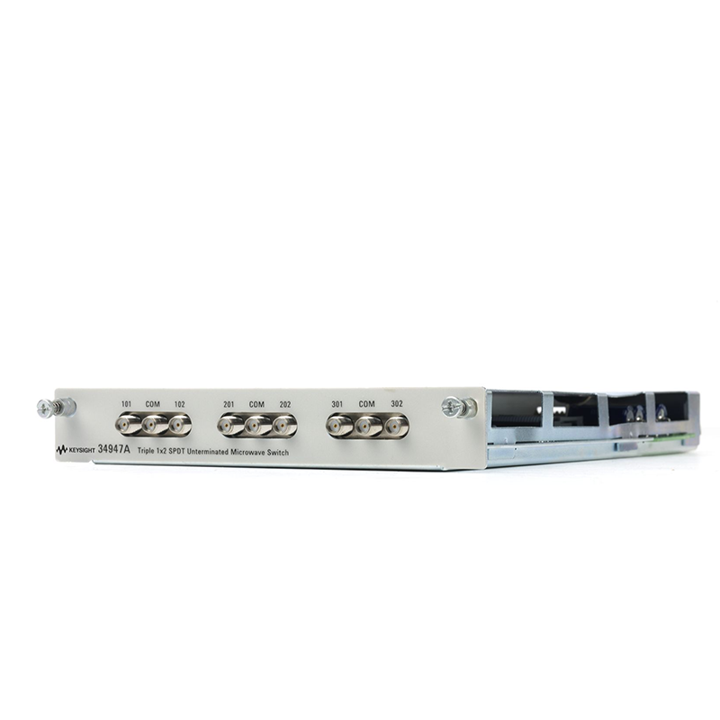 34947A 3 个 1x2 SPDT 非端接微波开关模块，用于 34980A